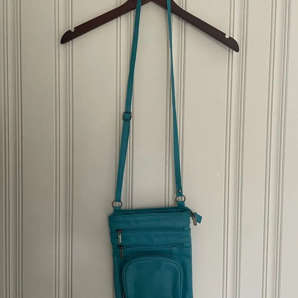Teal Crossbody Bag - Picture 2 of 8